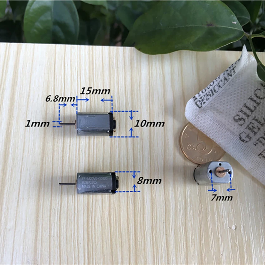 FF M20VK 10120 низкая Шум микро мотор 1 5 4 V 10500 28800 об/мин 37 55MA Micropower для