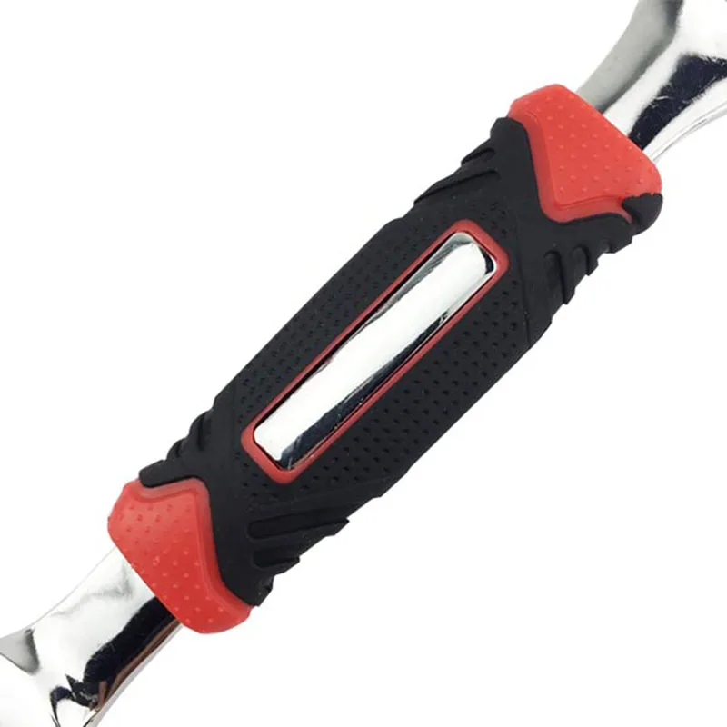 Portable 360-Degree Rotary Multi-Function Socket Wrench Multifunctional High Hardness Hand Tools With Chrome-Plated Surface | Инструменты