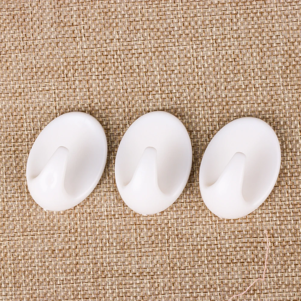 

5pcs/lot Self Adhesive Clothes Hook Bath Wall Hanger Hooks Wall Door Holder Bathroom Towel Hanger Kitchen Tool