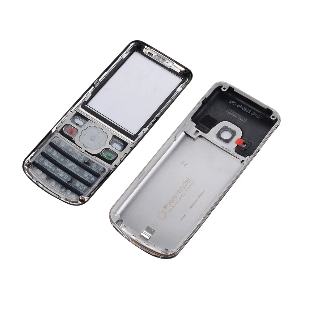 Металлический корпус для Nokia 6700 6700C передняя + средняя рамка задняя крышка русская