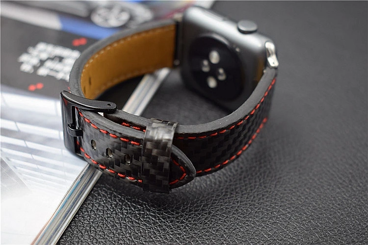 Ремешок из натурального углеродного волокна для Apple Watch Series 1 2 3|strap for apple watch|watch band