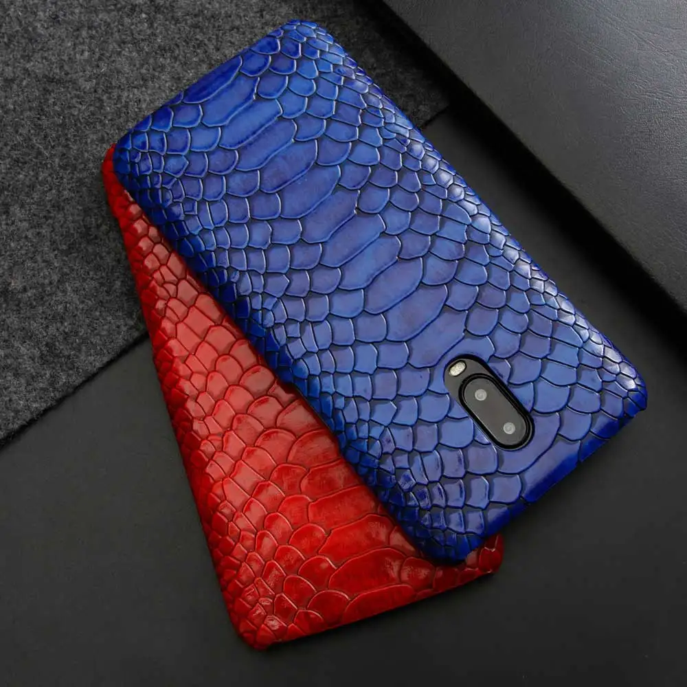 Чехол для телефона Boucho oneplus 6 T 1 + six one plus Роскошный Матовый чехол из змеиной кожи