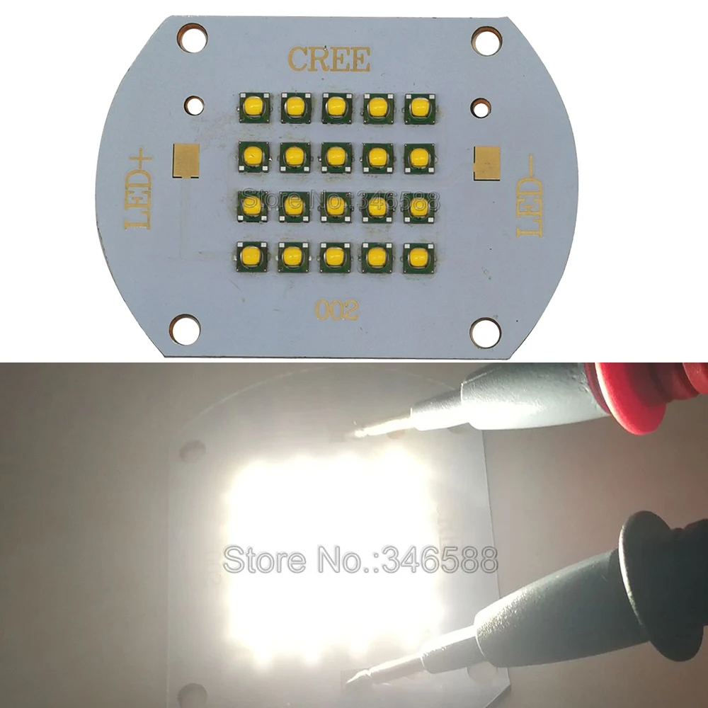 Cree XLamp XP G XPG R5 100W Белый 6500K теплый белый 3000K нейтральный 4500K DC 30 36V 3000mA DIY Светодиодная