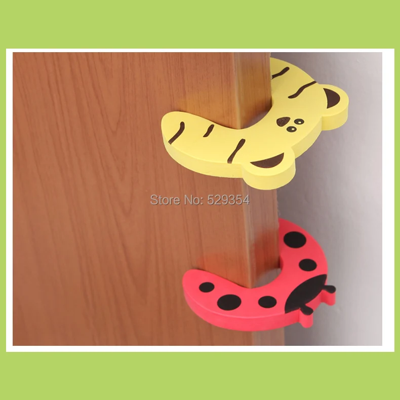 8 шт. коровка тигр жираф Бабочка обезьяна|baby door stopper|baby safetybaby safety stopper |
