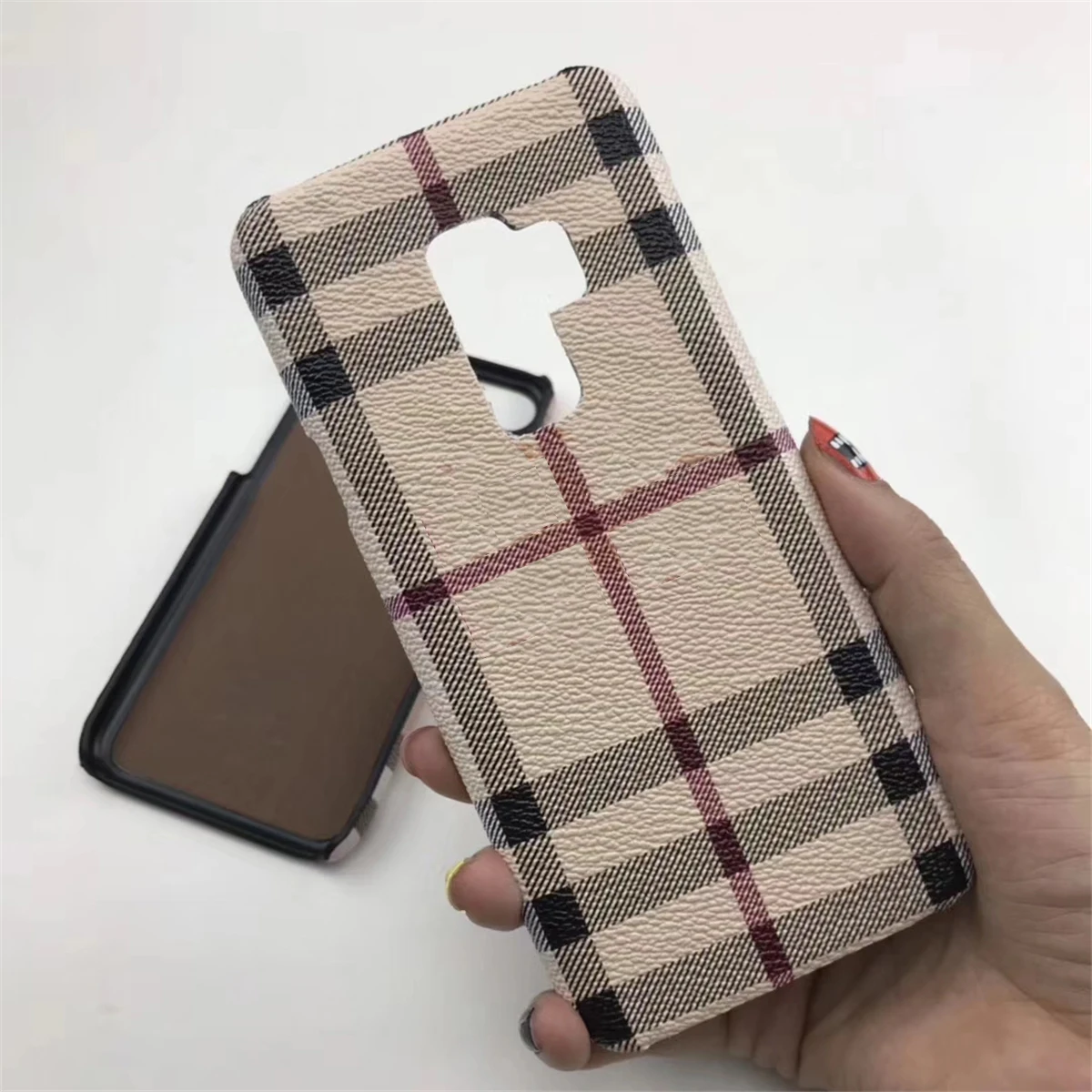 Примечание 9 6 4 дюймов Чехол для samsung S9 плюс Fundas Жесткий PC люксовый мобильного