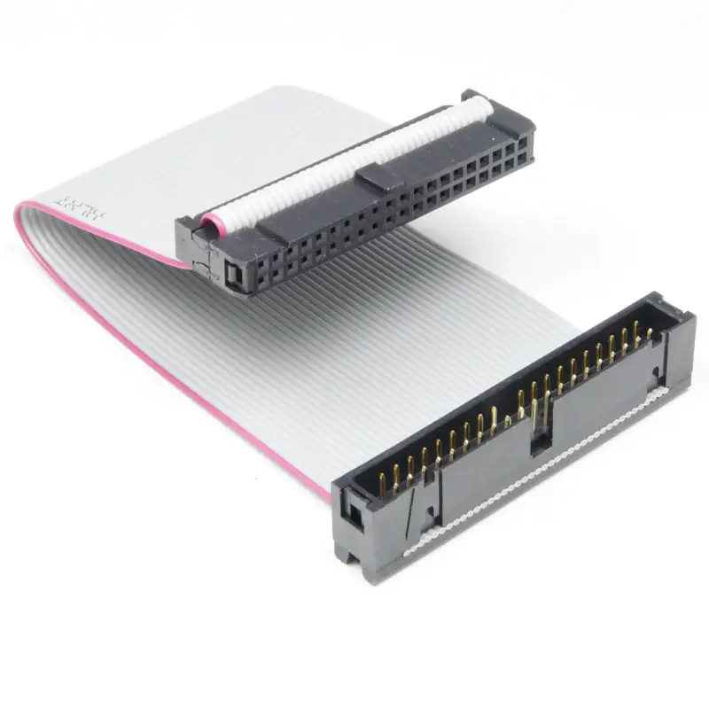 2 шт./лот 40Pin IDE Удлинительный кабель для передачи данных PATA Папа мама 3 5 дюймового