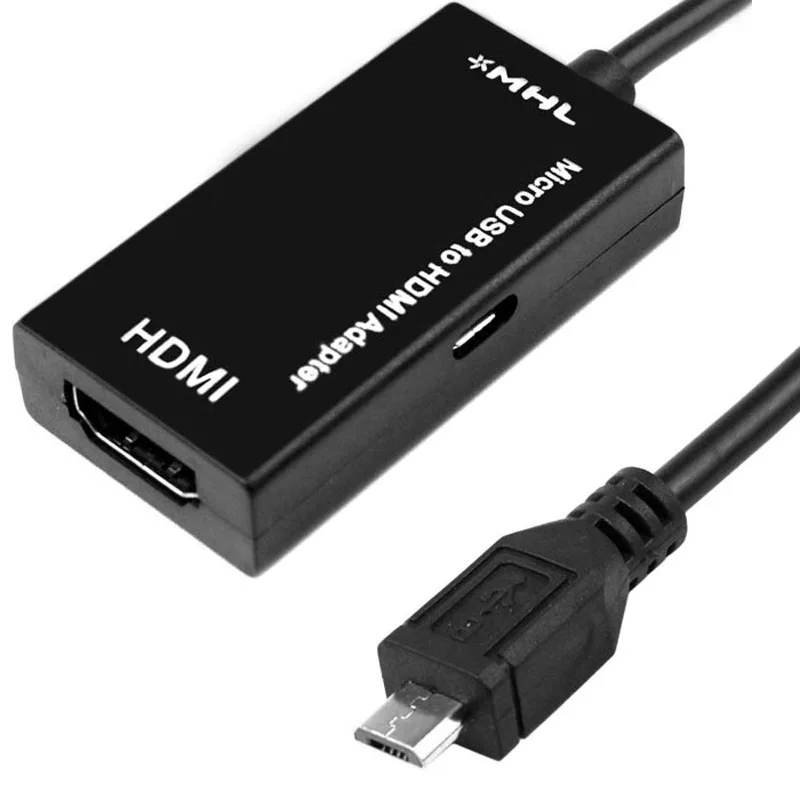 Высокоскоростной HD адаптер Кабель Micro USB в HDMI для видеоигр конвертер телефонов
