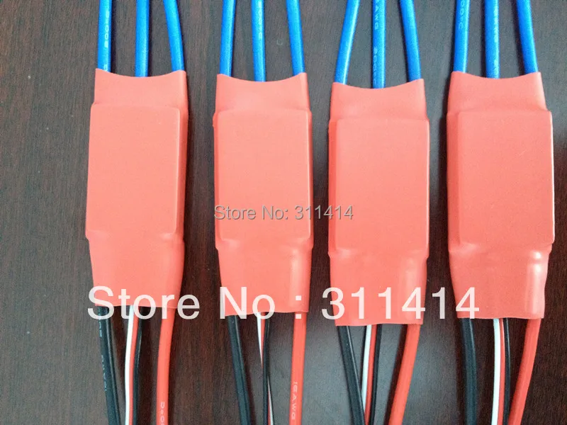 2 шт./лот 30AMP 30A SimonK прошивка бесщеточный ESC W/ 3A 5V UBEC для осевого квадрокоптера RC