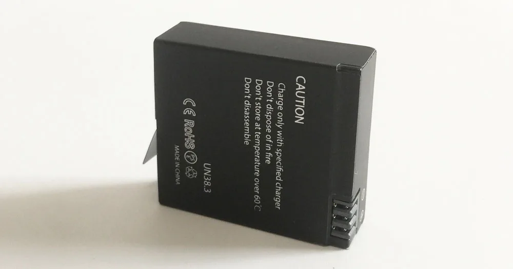 2 шт SJCAM SJ6 Legend аккумулятор 3,8 V 1000mAh 3.8Wh литий-ионная аккумуляторная батарея для SJCAM SJ6 LEGEND Спортивная экшн-камера DV