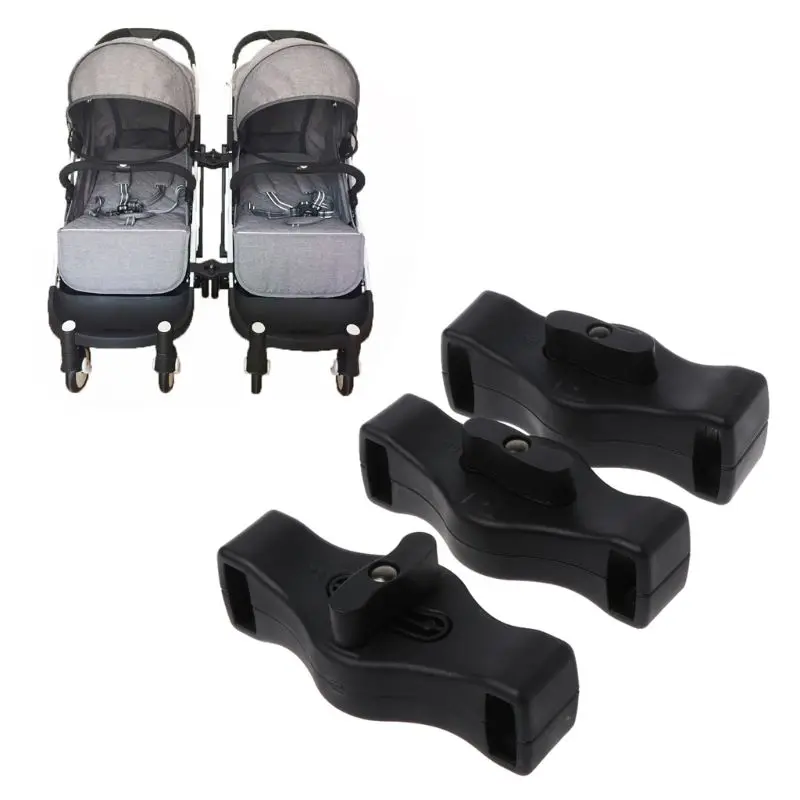 

3pcs Coupler Bush Insert Into The Strollers for Yoya plus Baby Stroller Connector Adapter Make Into Pram Twins