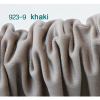 9 khaki ESSIE HOME 280 см хлопок, бархат, велюровая ткань, плюшевая ткань, скатерть, обивка, ткань для штор, нежный пастельный цвет - Цвет: 9 khaki