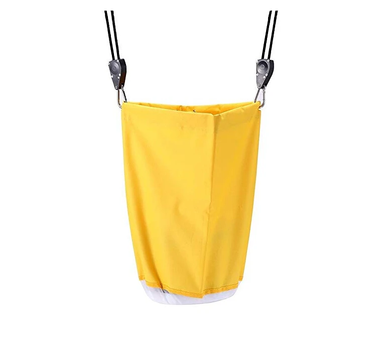 A pair of Horticulture led grow tent Adjustable Grow Light Rope Hanger Improved Metal Internal Gears |