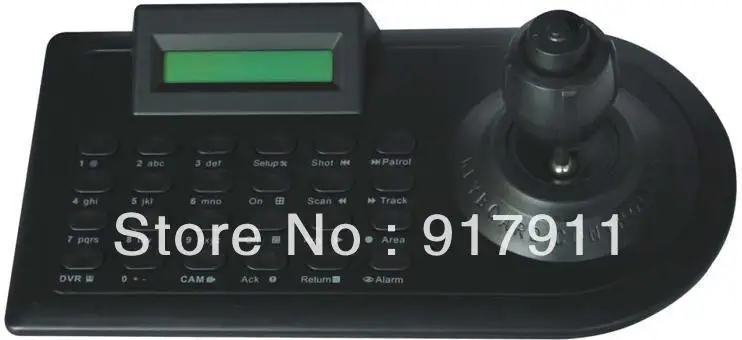 SK-401 Rs485 4-Axis joystick cctv PTZ remote Control Keyboard support speed cameras DVR programming menus for camera | Видеонаблюдение