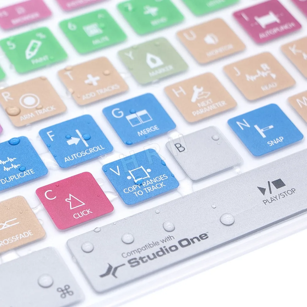 Для Apple клавиатура с цифровой Проводная USB Studio One Hot keys дизайн Клавиатура Обложка