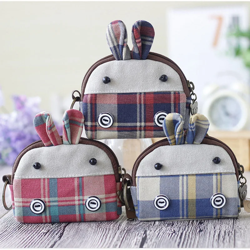 Новый мини-кошелек My Neighbor Totoro с объемным изображением животных обезьяны кролика