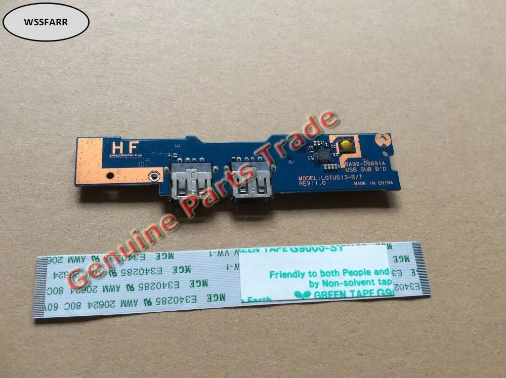 Плата USB SD-карты с кабелем для Samsung NP530 Series Power Button |