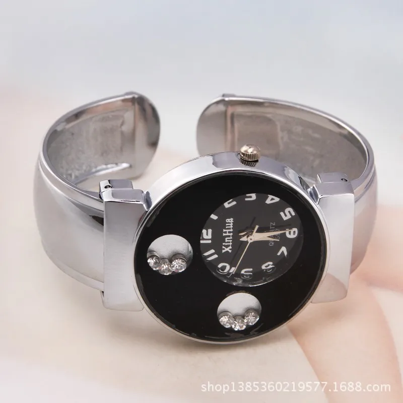

Ears with Diamonds Luminous Brand Hands Quartz Watch Girls Clocks Gift Watches Children Girl Student quartz wristwatch wholesale