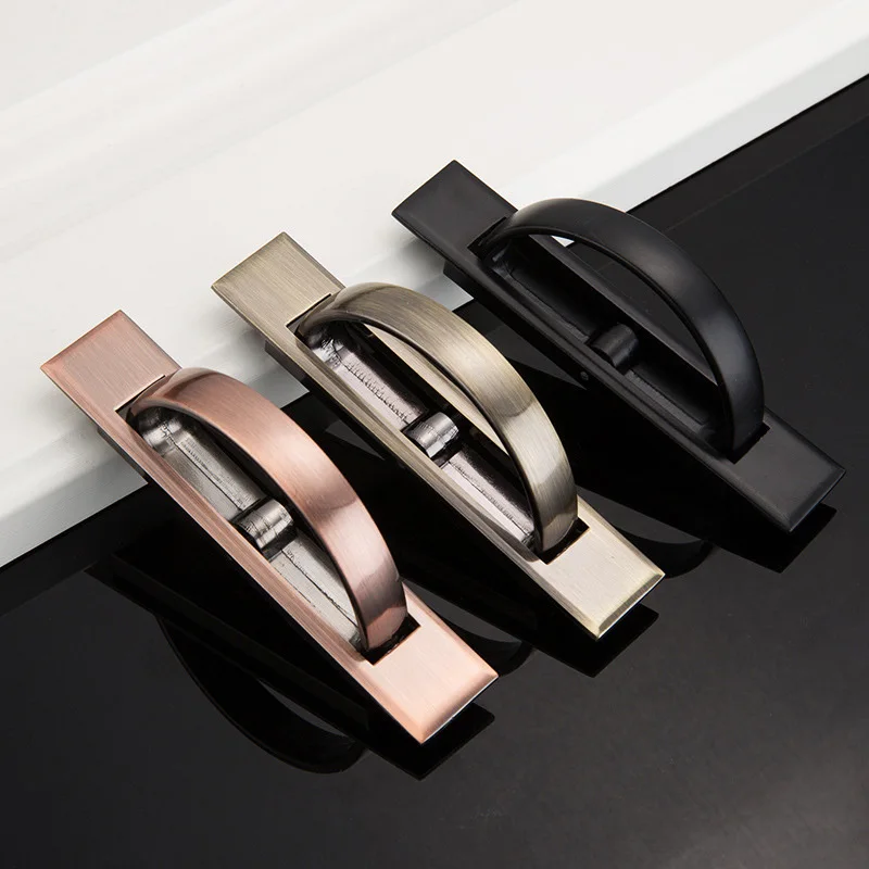 Встраиваемая вращающаяся Скрытая ручка ручки татами поворотный напольный шкаф