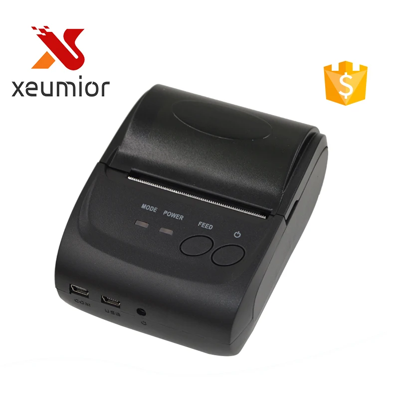 58 мм Портативный мобильный принтер Беспроводной Bluetooth мини Термальность