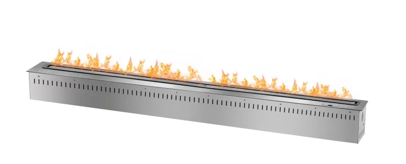 60 inch Inserted Indoor remote control silver or black fireplace bioethanol | Обустройство дома