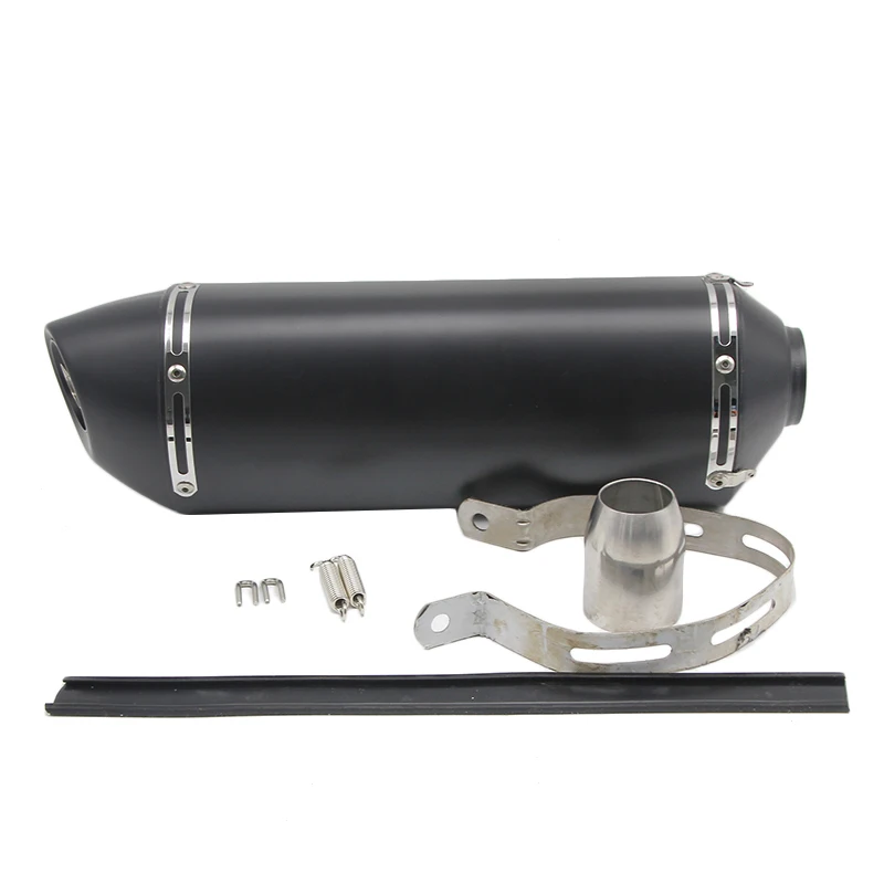 Универсальная Модифицированная выхлопная труба ZS Racing 420 мм для мотоциклов Honda nc750x