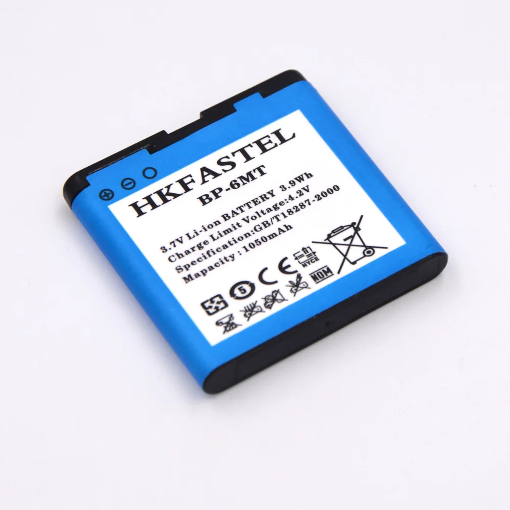 2 шт./лот HKFASTEL Новый BP-6MT BP 6MT литий-ионный аккумулятор для мобильного телефона