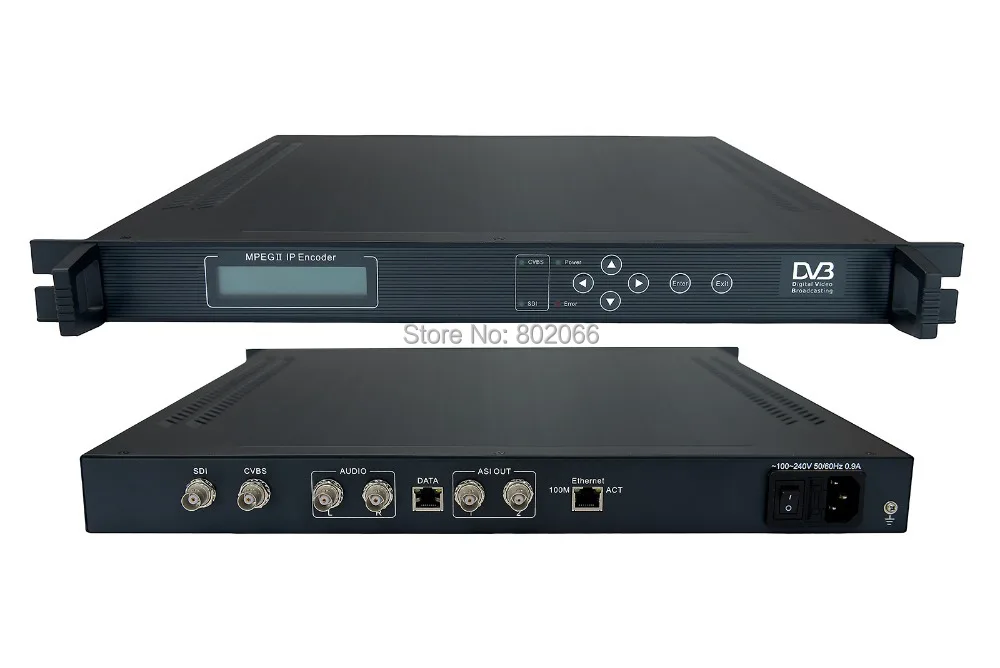 SC 1104 MPEG 2 IP UDP) кодировщик ip кодер mpeg2 энкодера Вход: SDI и AV выход: Аси/IP Низкая