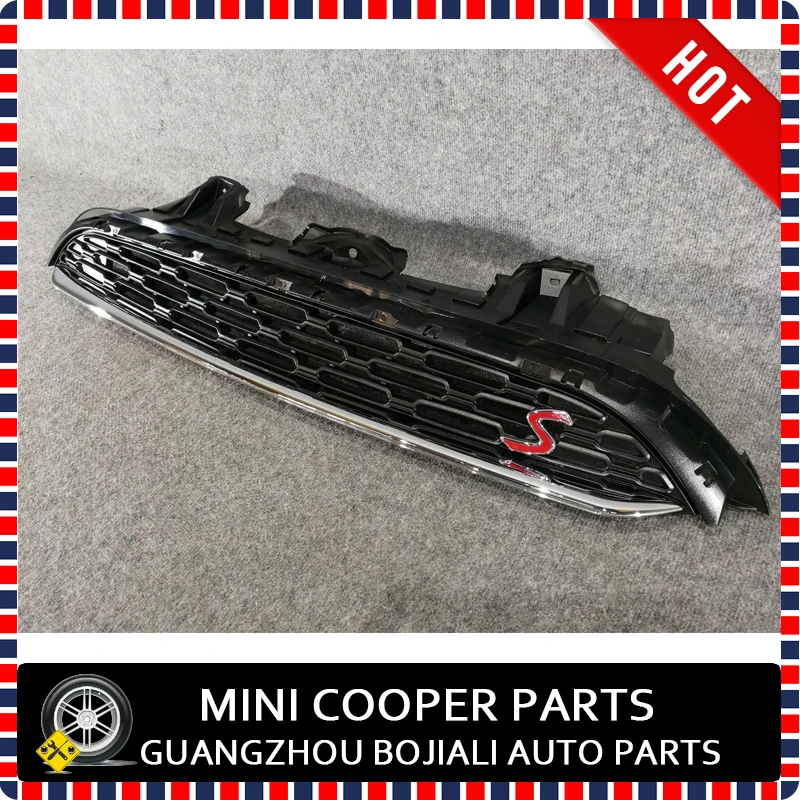 Новый ABS материал черный цвет медный S образный передний гриль для Mini Cooper F54 Clubman (1