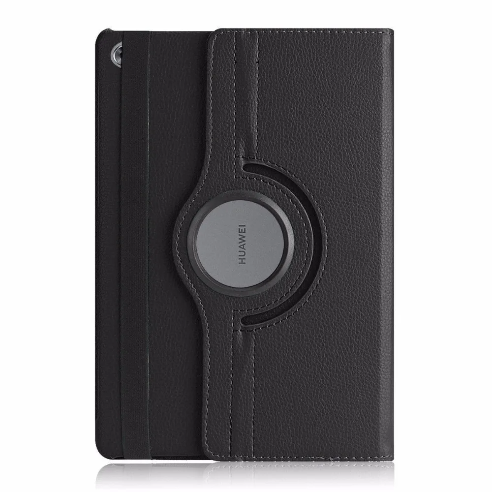 360 Rotating Case For Huawei MediaPad M5 Lite 10 Case BAH2-W09/W19/L09 10.1'' Tablet Smart Auto Sleep / Wake Stand Leather Cover