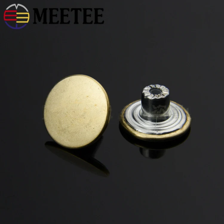 Металлические пуговицы Meetee 15/17 мм для джинсов курток ковбойских пальто | Дом и сад