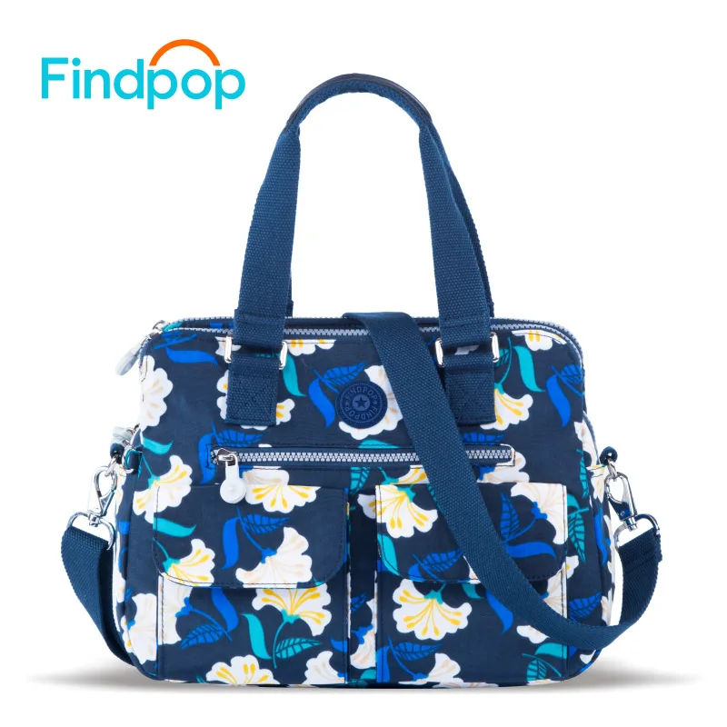 Сумка-тоут Findpop Женская водонепроницаемая нейлоновая с цветочным принтом | Багаж