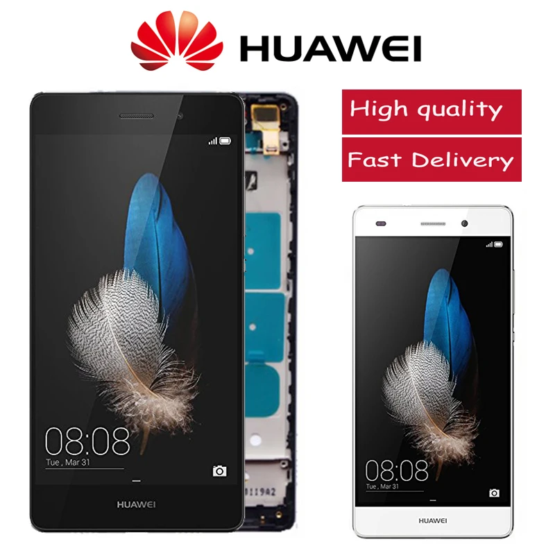 Оригинальный 5 0 ''дисплей для Huawei Ascend P8 Lite ALE L21 LCD сенсорный экран дигитайзер