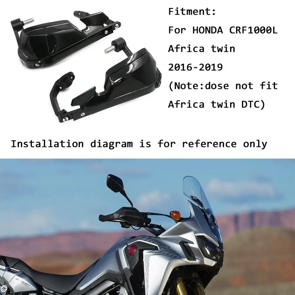 Мотоциклетная ручка защита рук от ветра лобовое стекло для Honda Africa Твин CRF1000L CRF 1000