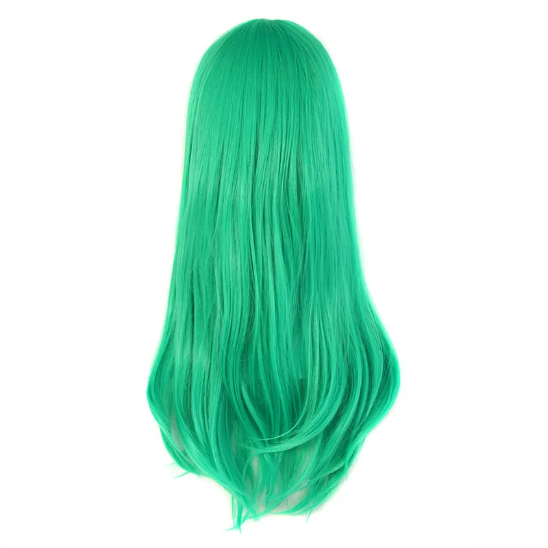 MapofBeauty 24 дюйма длинные кудрявые женские парики для косплея зеленый цвет