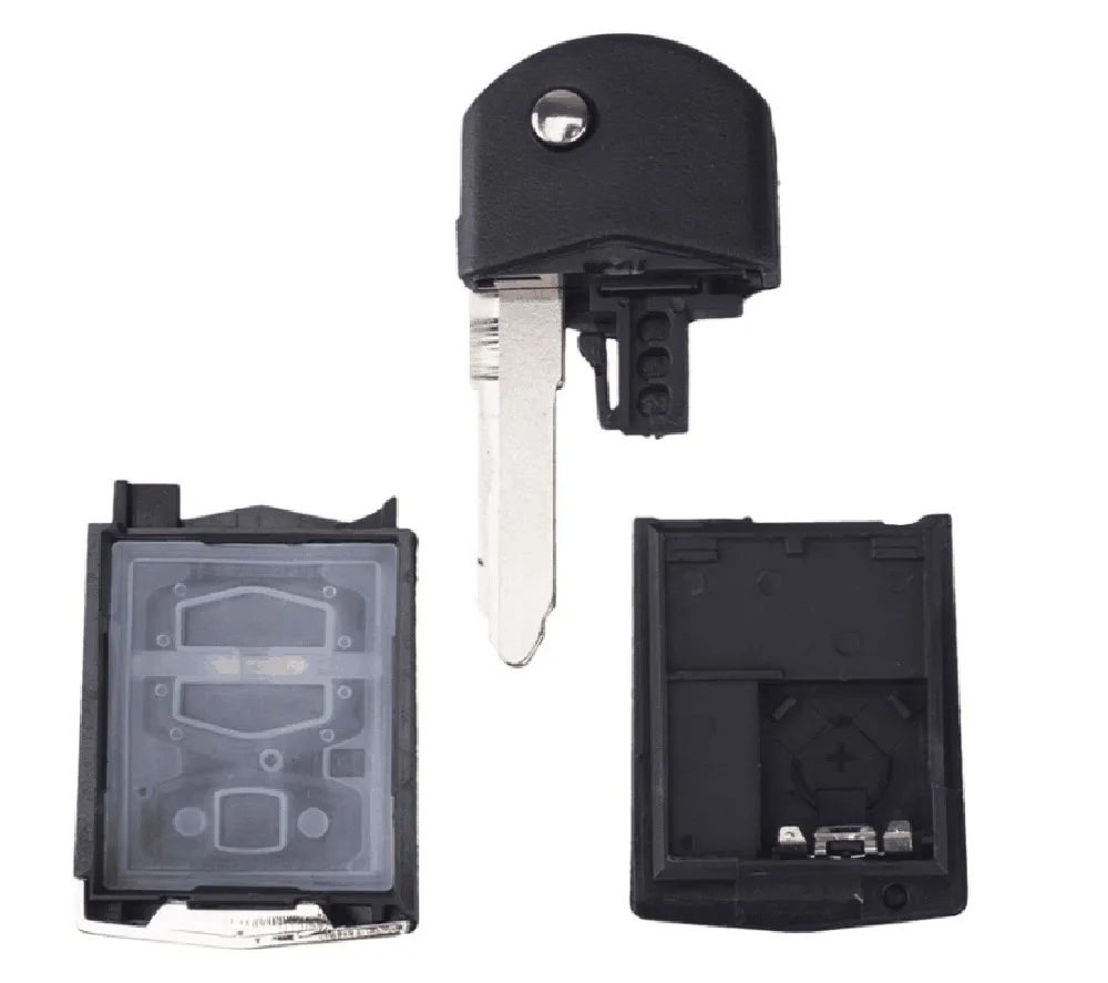 KEYYOU 3 кнопки корпус автомобильного ключа дистанционного управления чехол для MAZDA