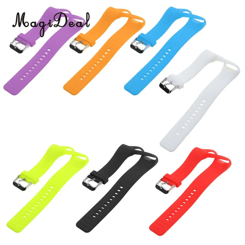 MagiDeal силиконовый гелевый ремешок на запястье сменный для умных часов Polar A360 6