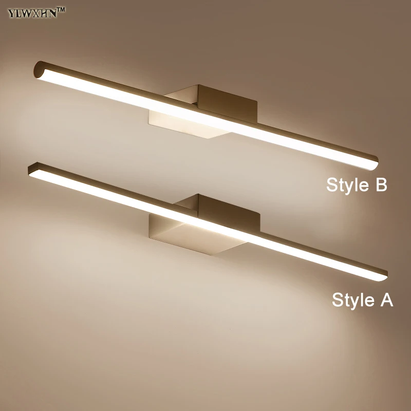 Новинка 2019 современный настенный светильник Wandlamp светодиодный зеркальный белый