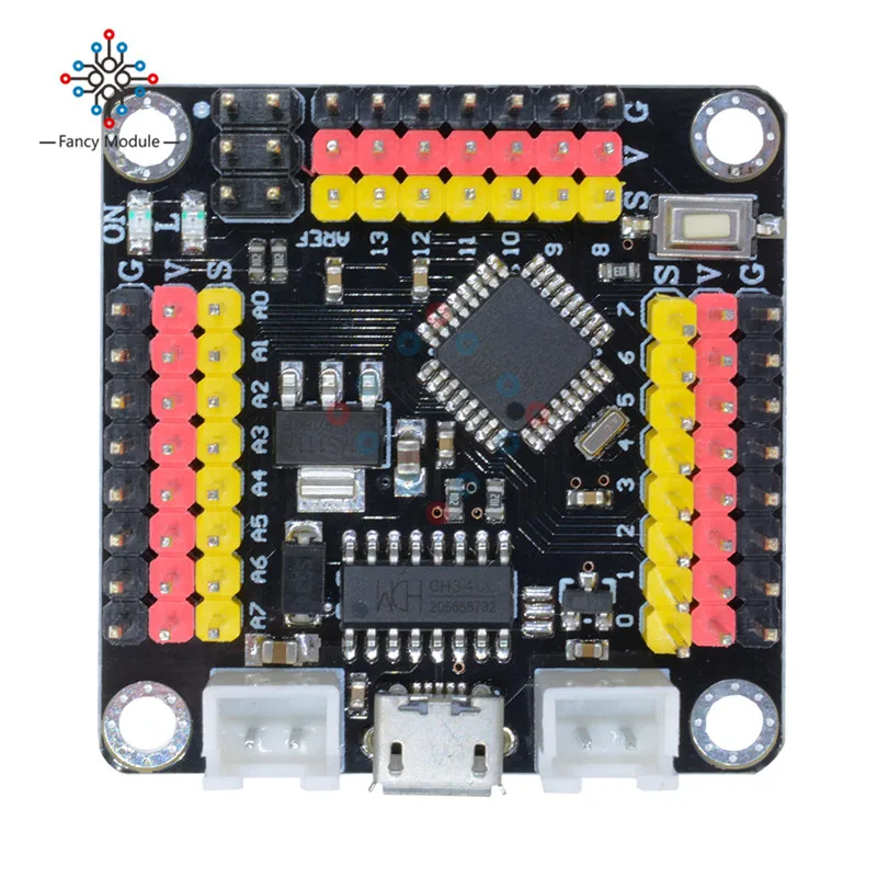 Плата CH340 CH340G TTL Micro USB NANO V 3 0 Atmega328 Atmega328P Pro мощный модуль микроконтроллера совместим с Arduino|module for arduino|module