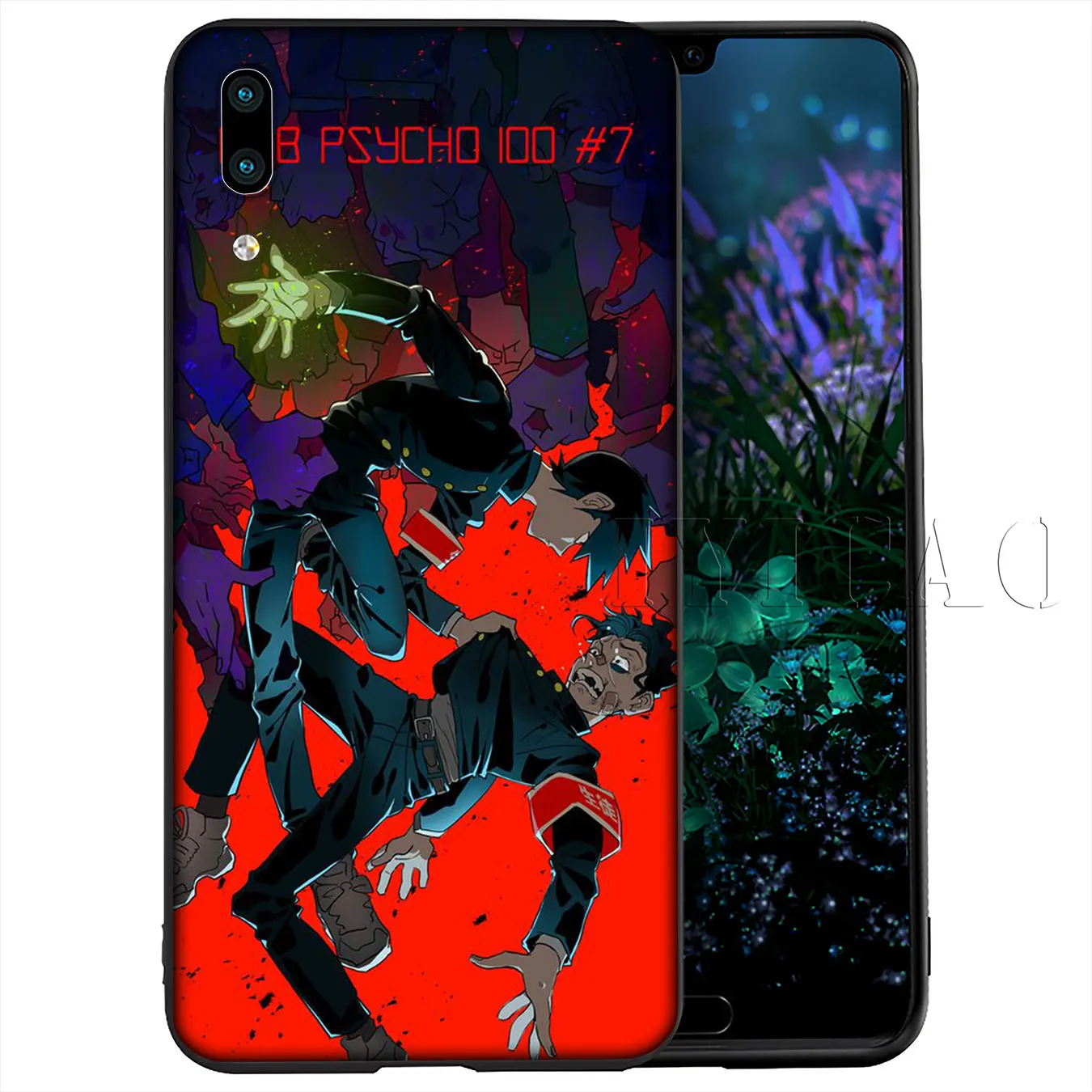 IYICAO Mob Psycho 100 мягкий силиконовый чехол для телефона Huawei Y9 Y7 Y6 Prime 2019 Honor 20 8C 8X 8 9 9X 10 Lite