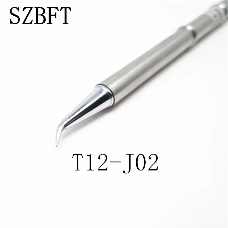 SZBFT 1 шт. для Hakko T12 J02 Электрические паяльники пайки советов паяльное жало бит FX 950/FX