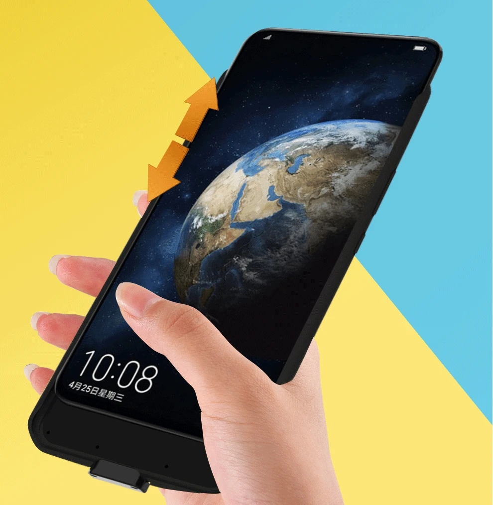 Аккумуляторная батарея 6500 мАч чехол для Huawei Honor magic 2 блок питания зарядное