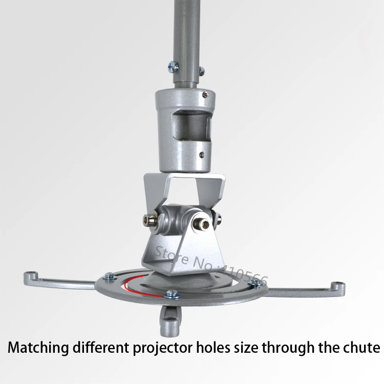 Гибкий и прочный кронштейн для проектора вращающийся на 360 градусов Потолочный