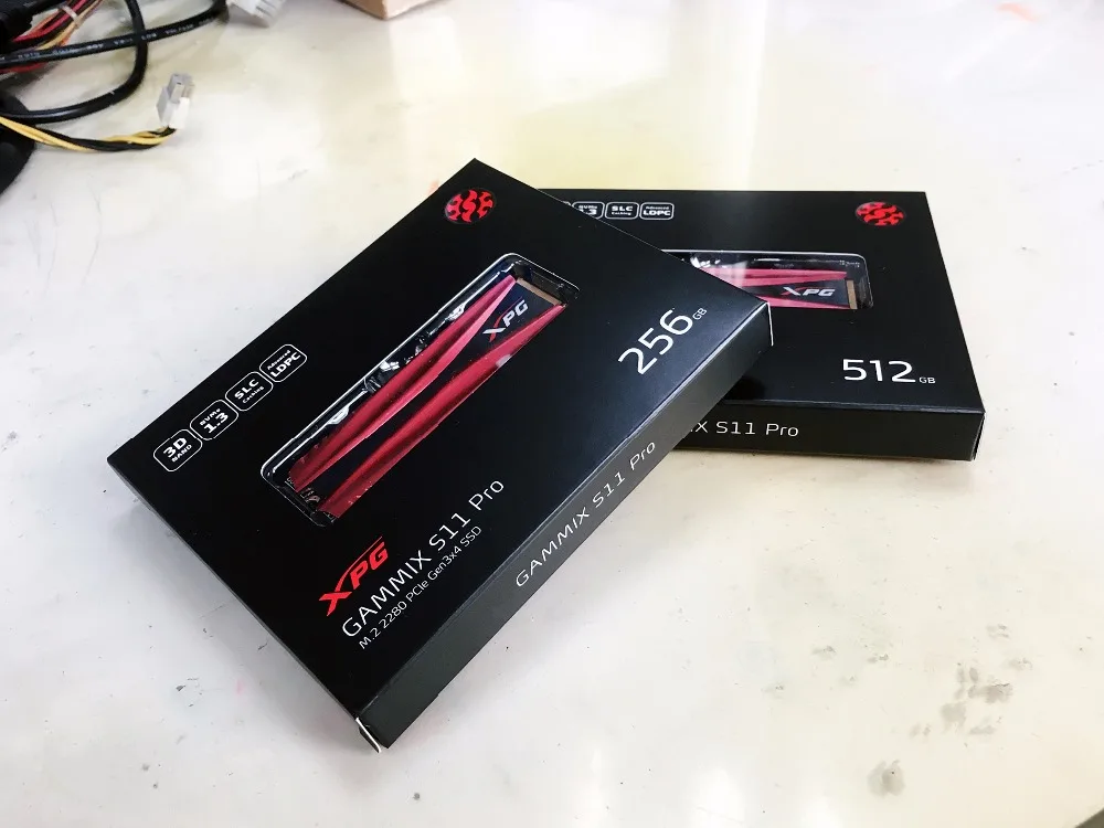 Твердотельный Накопитель ADATA XPG GAMMIX S11 Pro PCIe Gen3x4 M.2 2280 для настольного ноутбука, внутренний жесткий диск 256G 512G