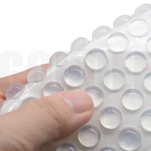 Накладки на двери самоклеящиеся силиконовые, 11 мм х 5 мм, Буфер Заслонки, 10 шт., 11