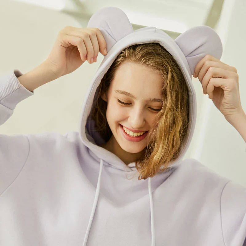 Vero Moda Новое милое платье-толстовка с капюшоном домашняя одежда для отдыха | 318433515