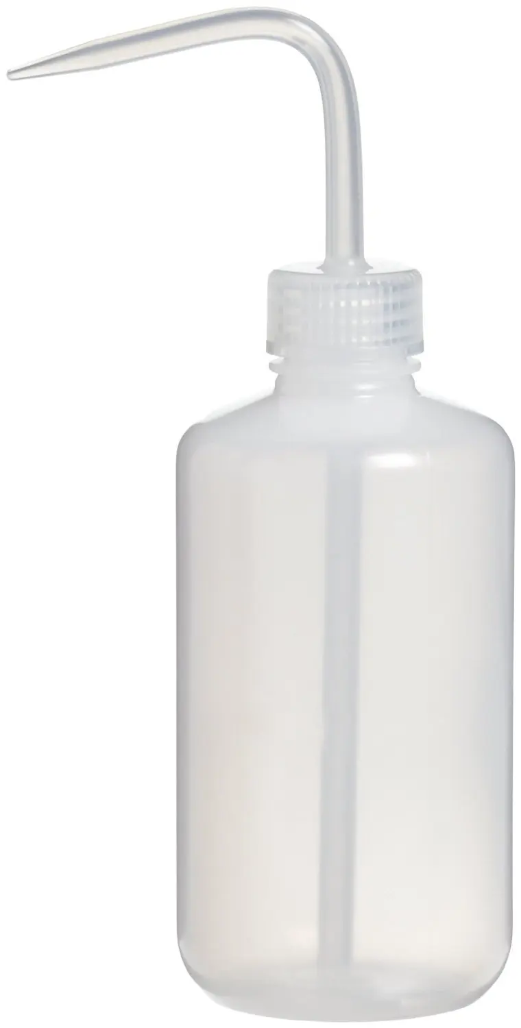 Economy Wash Bottle, LDPE, Squeeze Bottle Label Tattoo (250ml / 8oz / 2 Bottle)