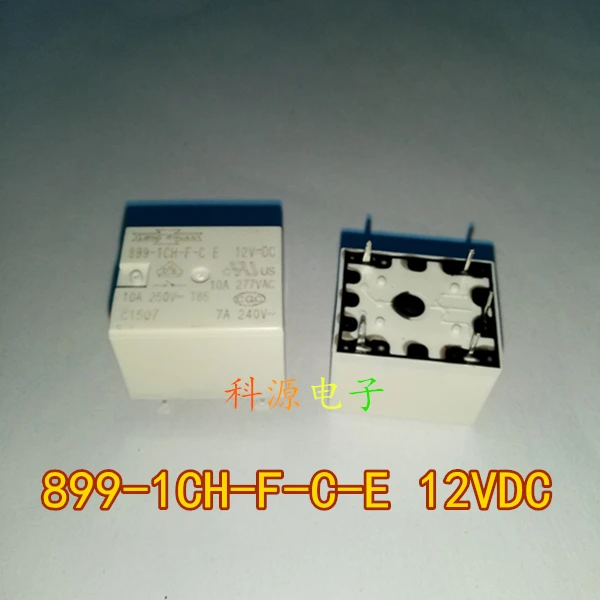 899 1CH F C E 12VDC T73 реле 5 контактный CE 12VDC|Конденсаторы| |