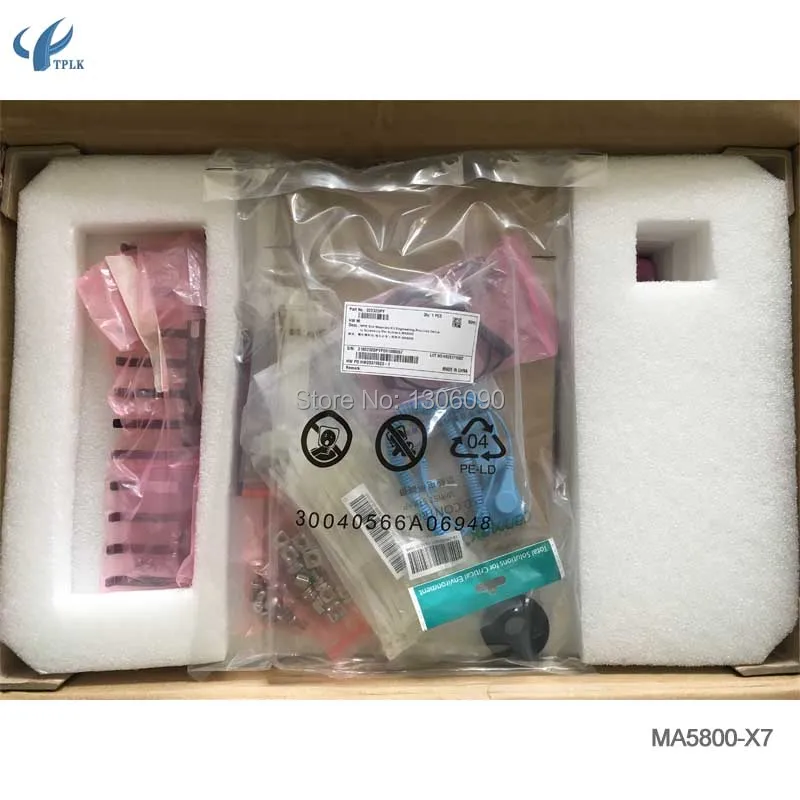 Best продажи 19 дюймов Оригинальный Huawei OLT ma5800 x7 с 2 * Контроль доски mpla + платы питания