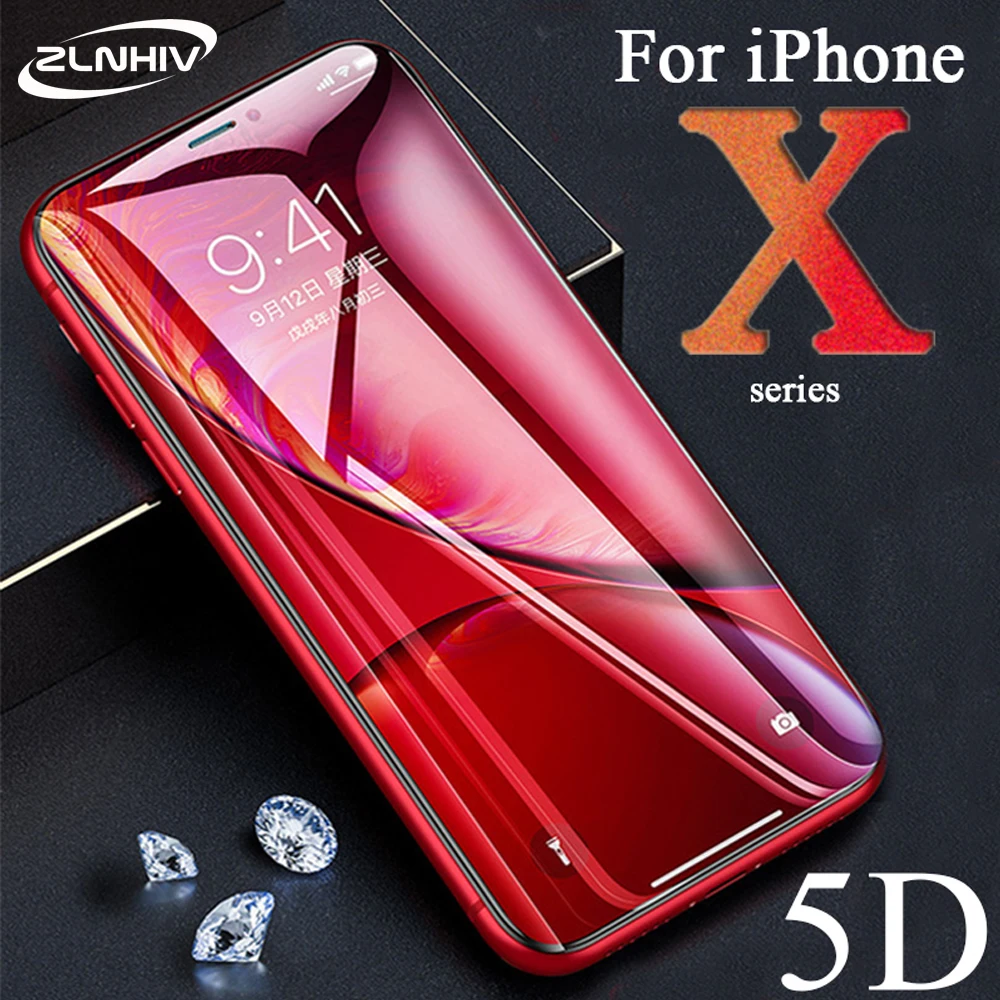 Защитная пленка для экрана телефона zlnвич iphone X XS стекло с полным покрытием и