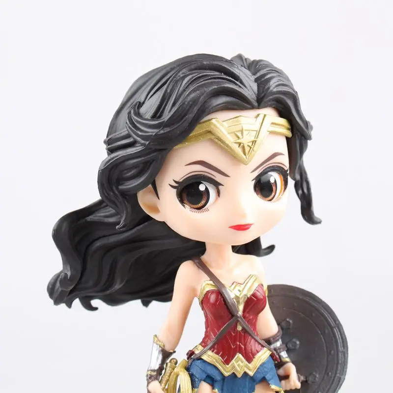 DISNEY Film Series Suicide Squad Action Figure Harley Quinn Wonder Woman Mini Big Eye Model Decoration Collection Figurine Toy | Игрушки и